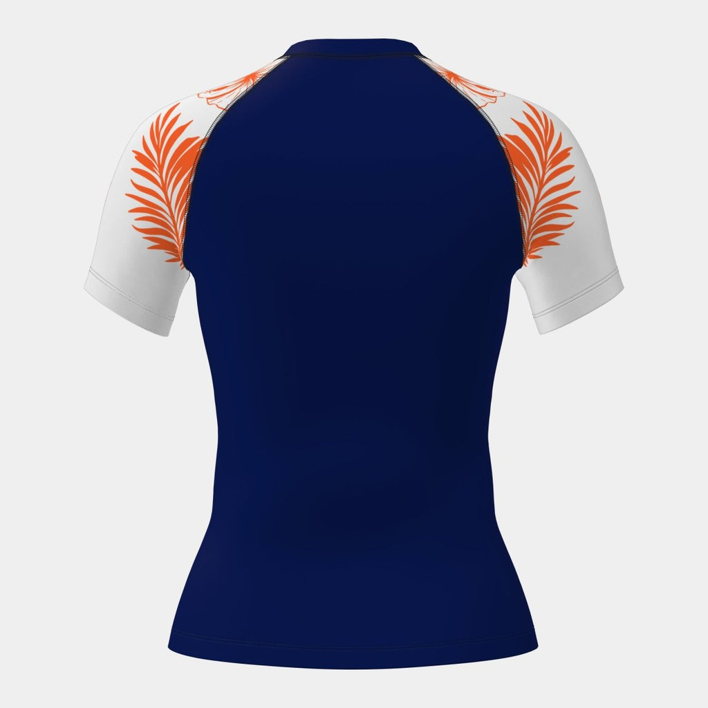 Design 3 Women's Rash Guard Short Sleeve - Kit Designer