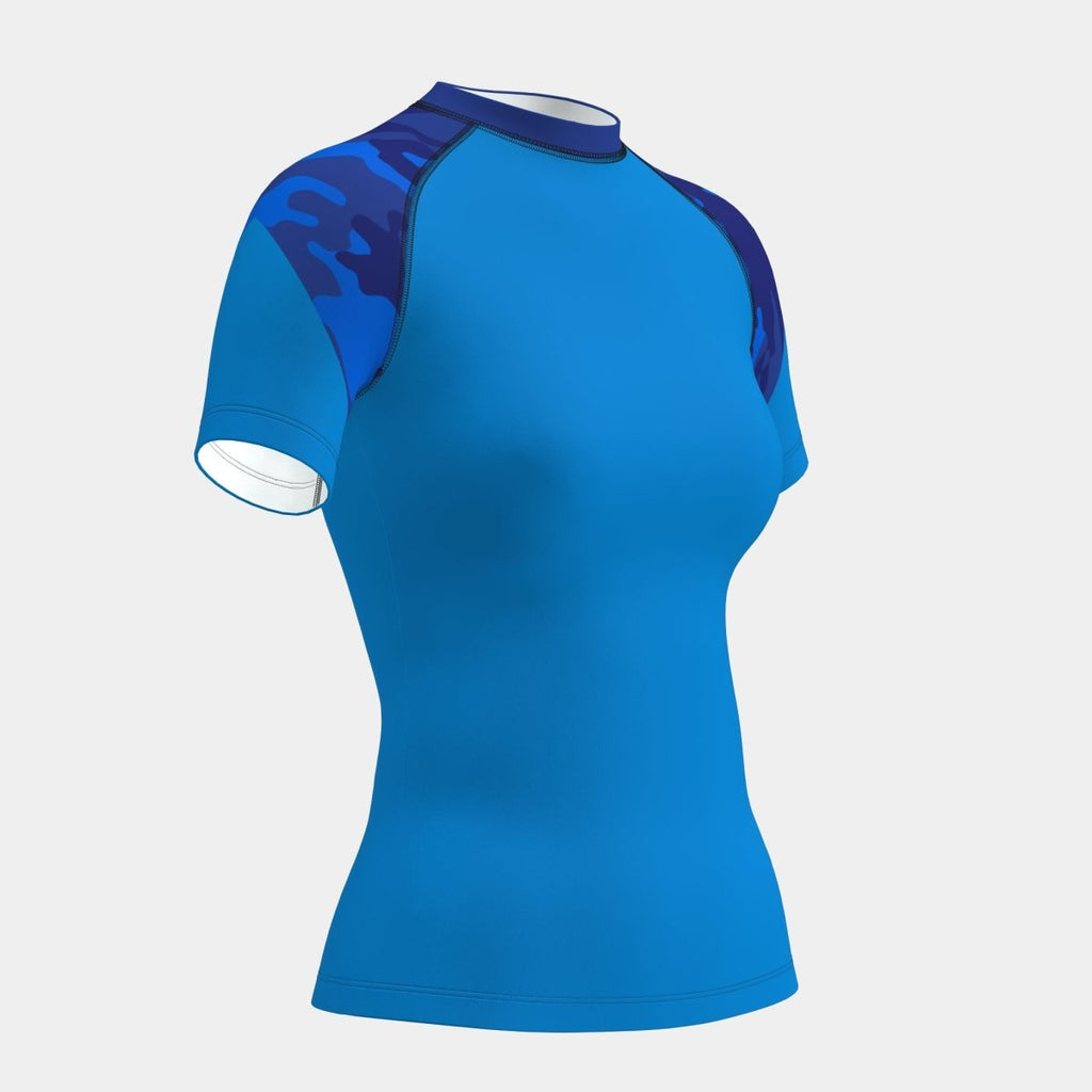 Design 4 Women's Rash Guard Short Sleeve - Kit Designer