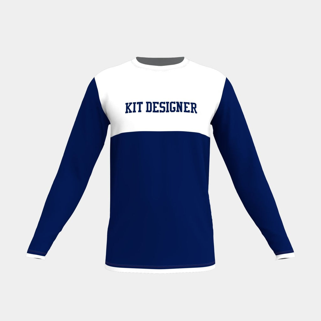 Design 7 Men's Long Sleeve Shirt - Kit Designer