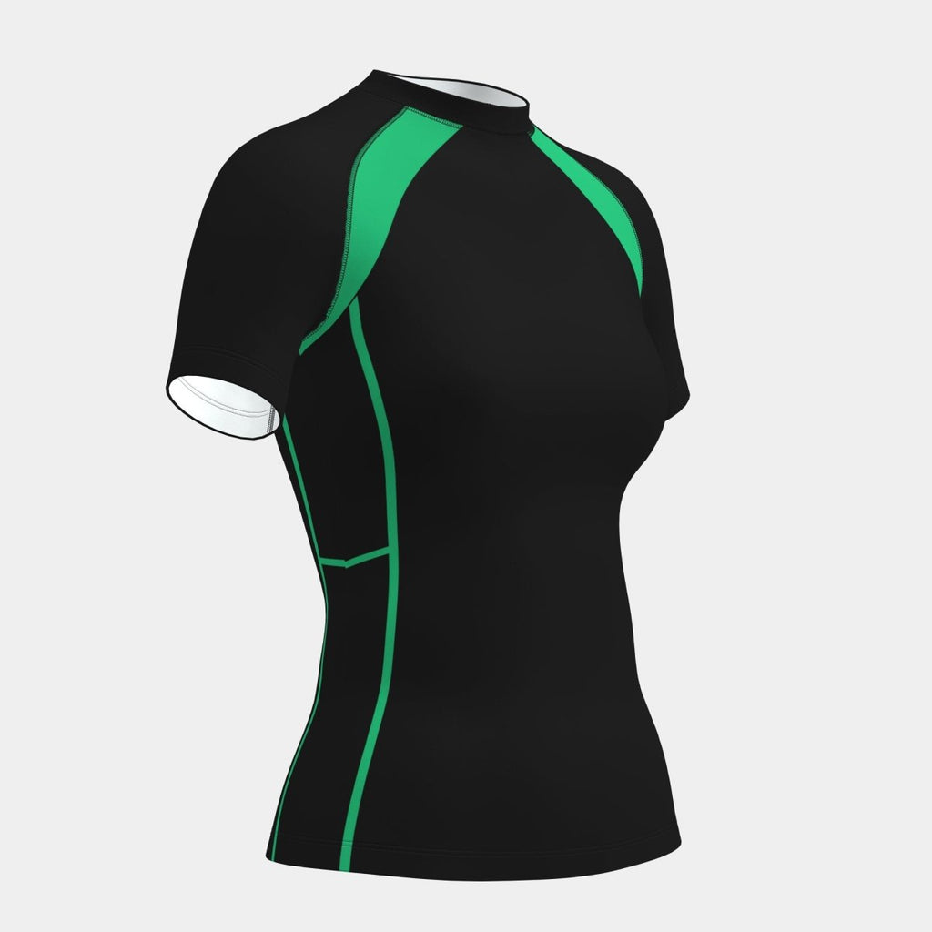 Design 7 Women's Rash Guard Short Sleeve - Kit Designer
