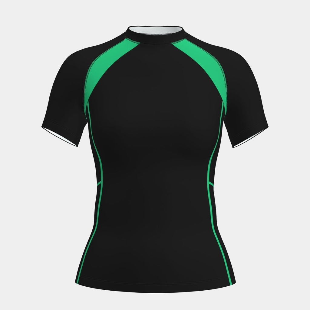 Design 7 Women's Rash Guard Short Sleeve - Kit Designer