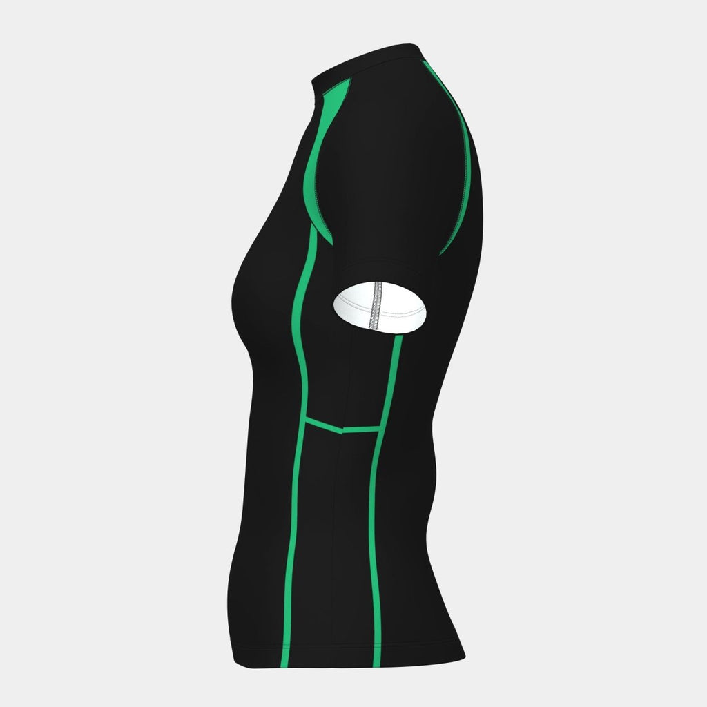 Design 7 Women's Rash Guard Short Sleeve - Kit Designer