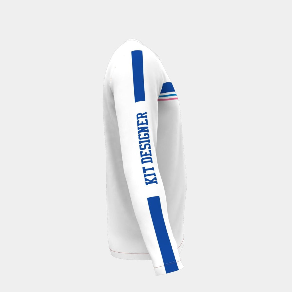 Design 8 Men's Long Sleeve Shirt - Kit Designer
