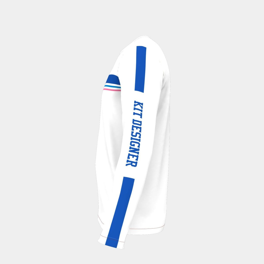 Design 8 Men's Long Sleeve Shirt - Kit Designer