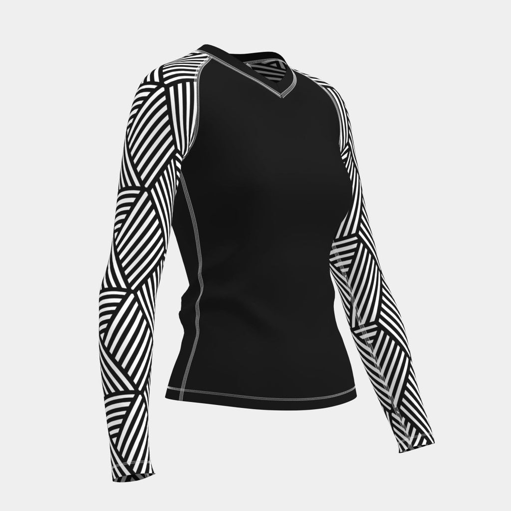 Design 8 Women's Rash Guard - Kit Designer