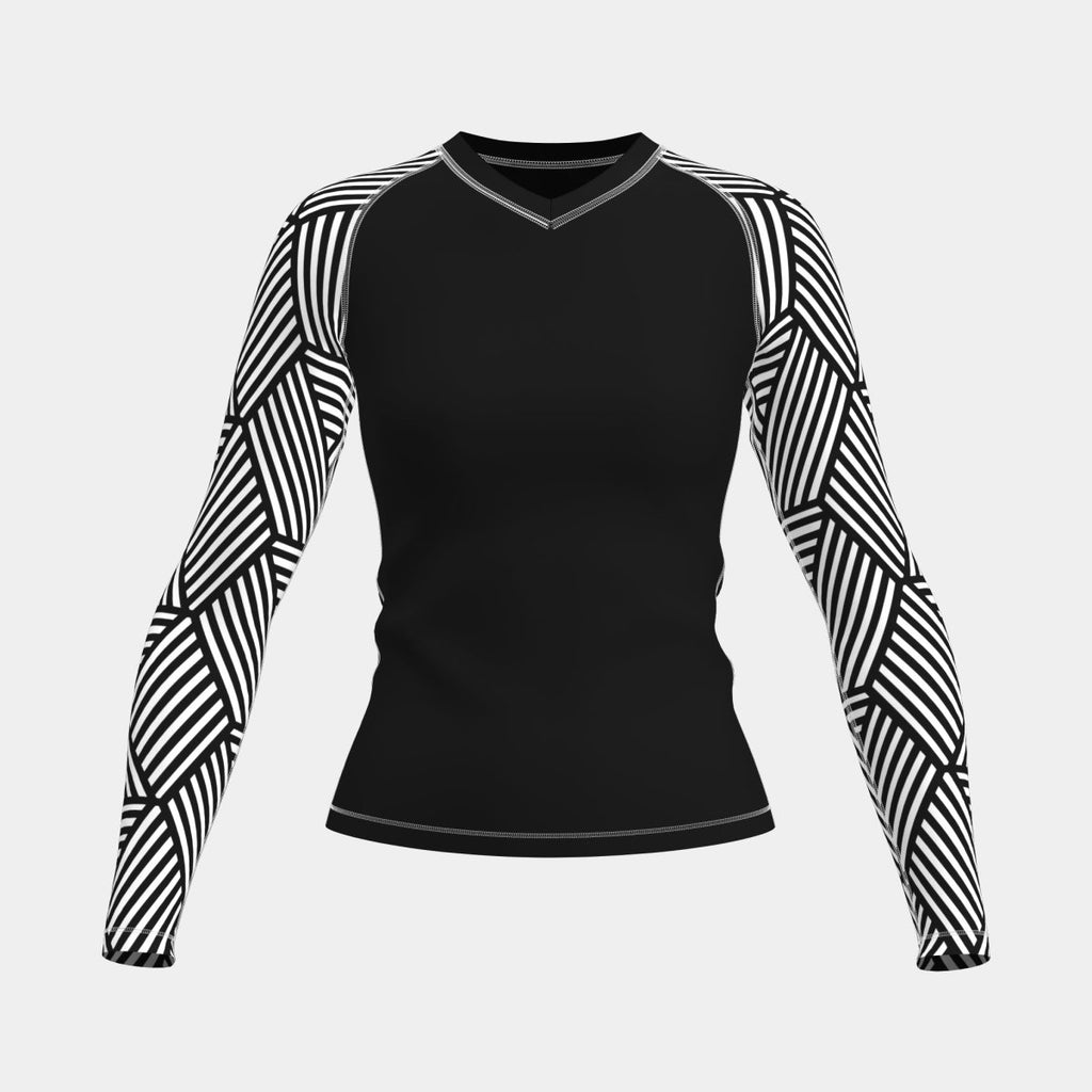 Design 8 Women's Rash Guard - Kit Designer