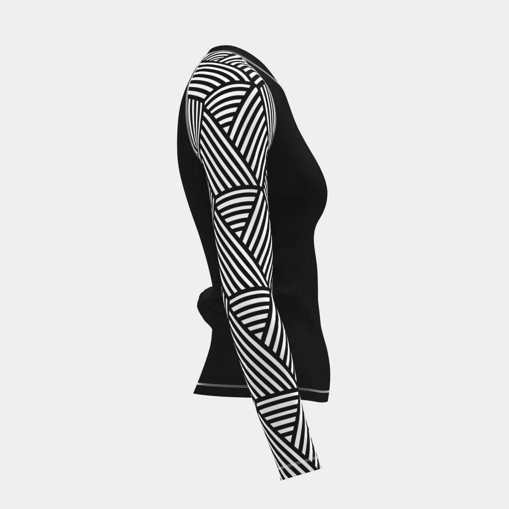 Design 8 Women's Rash Guard - Kit Designer