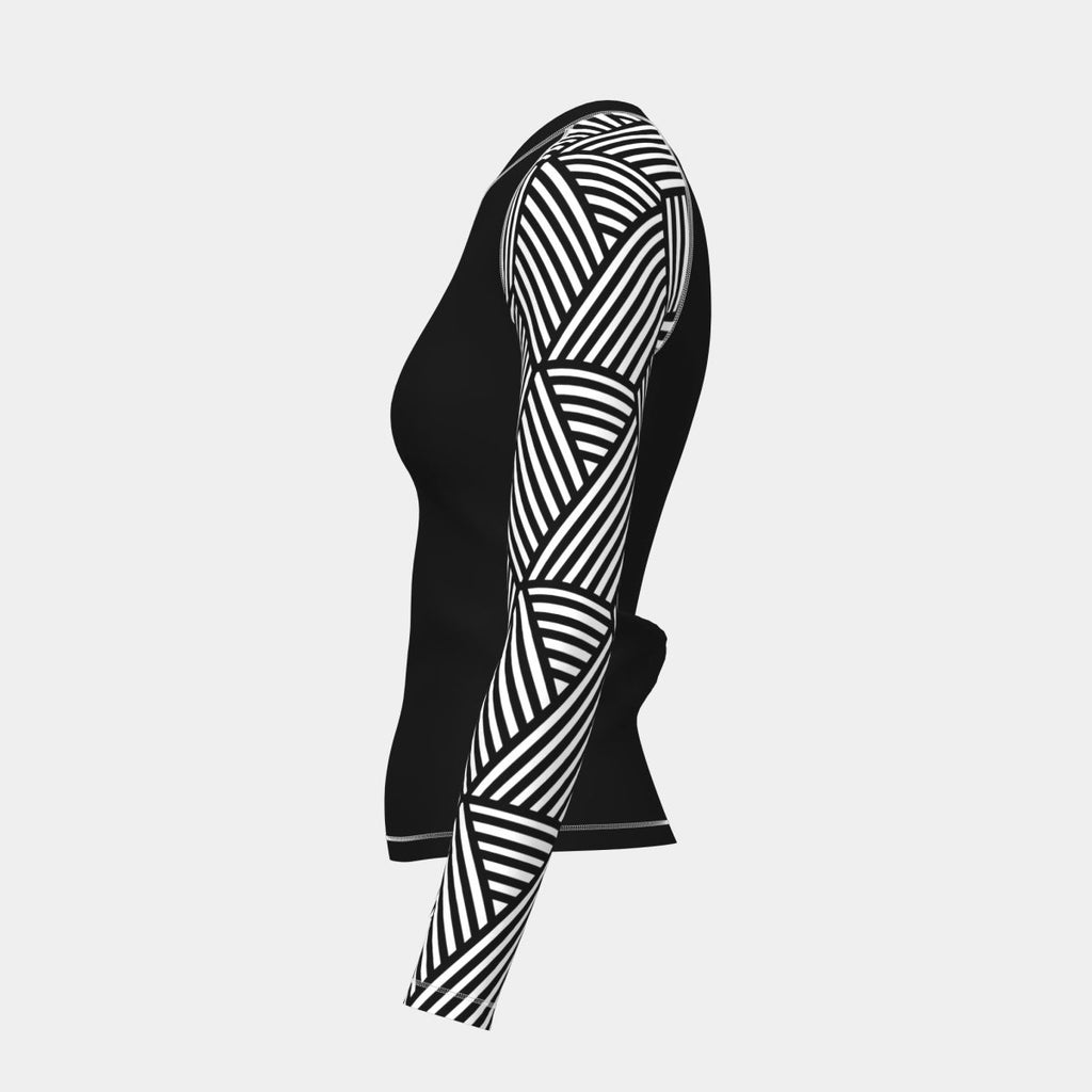 Design 8 Women's Rash Guard - Kit Designer