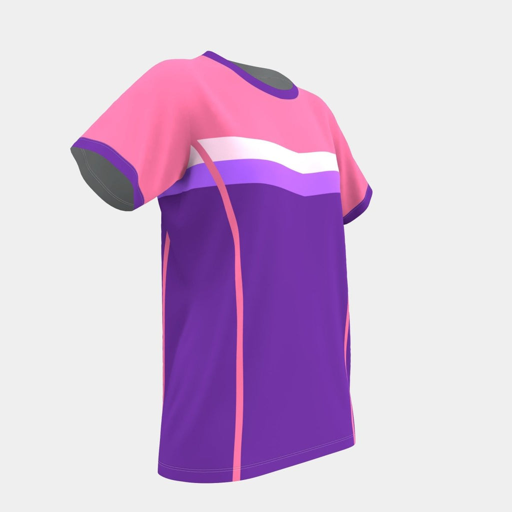 Design 8 Women's Roundneck Tshirt - Kit Designer