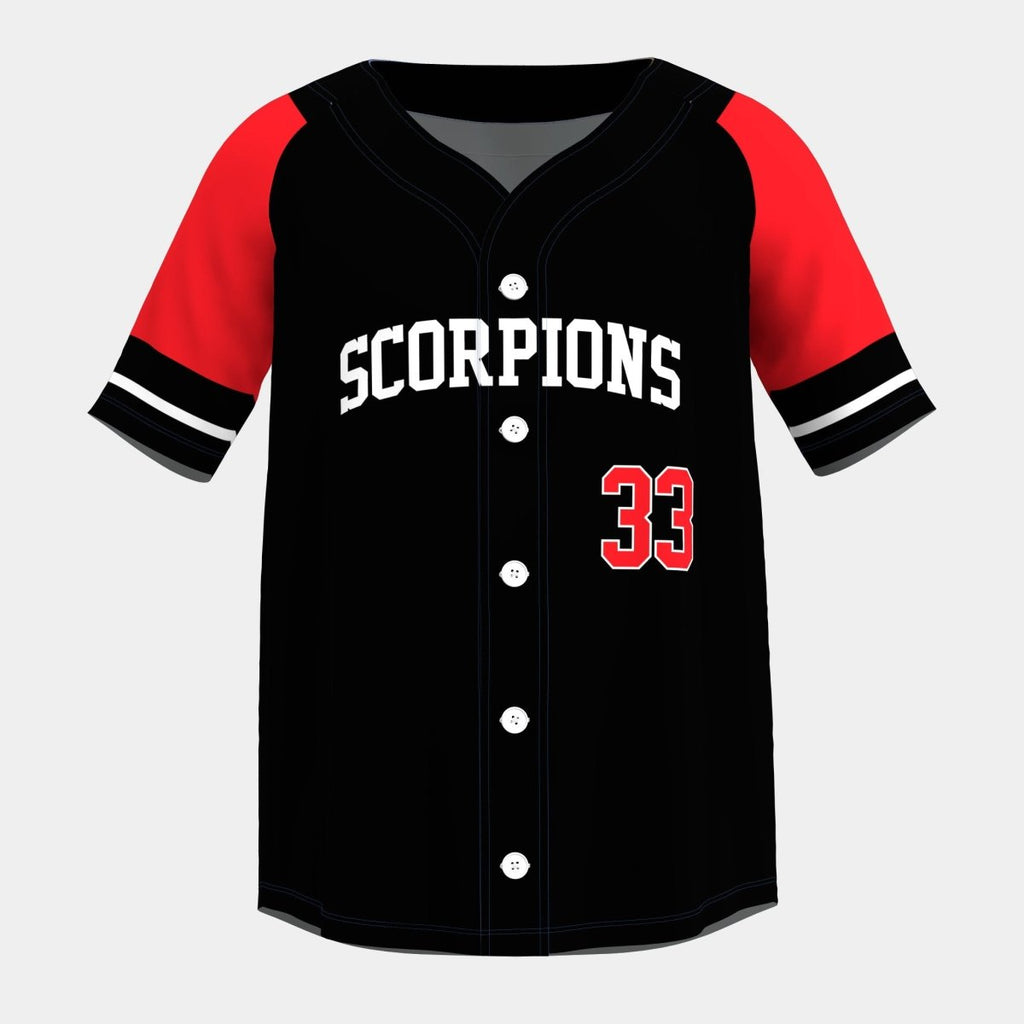 Design 9 Baseball Jersey - Kit Designer