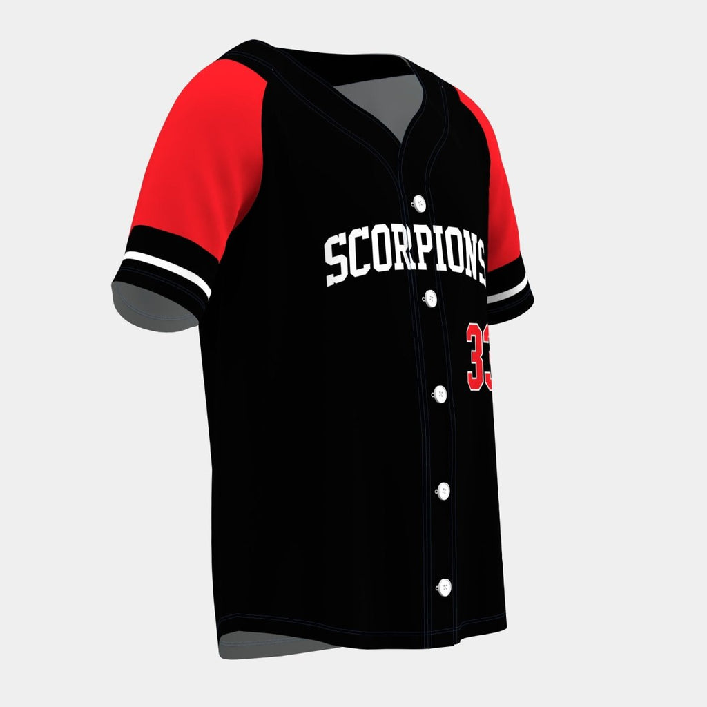 Design 9 Baseball Jersey - Kit Designer