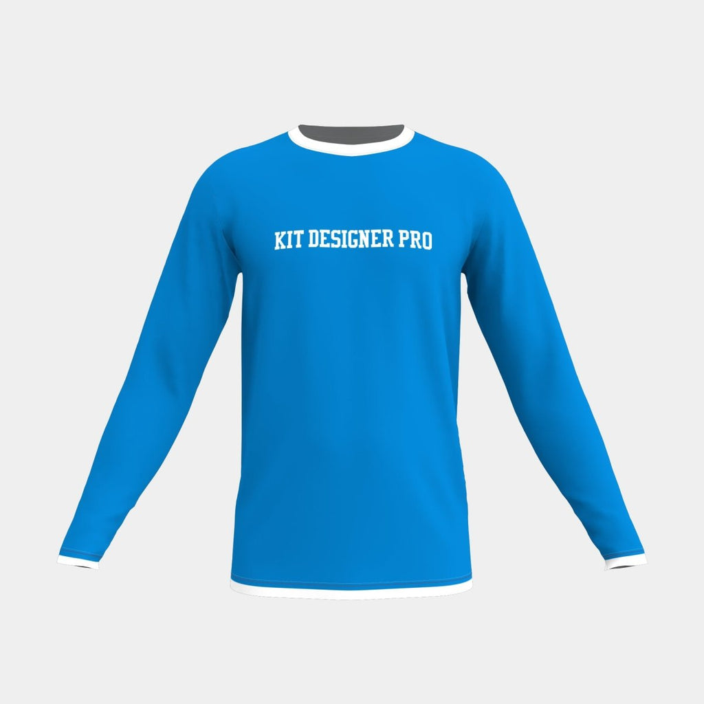 Design 9 Men's Long Sleeve Shirt - Kit Designer