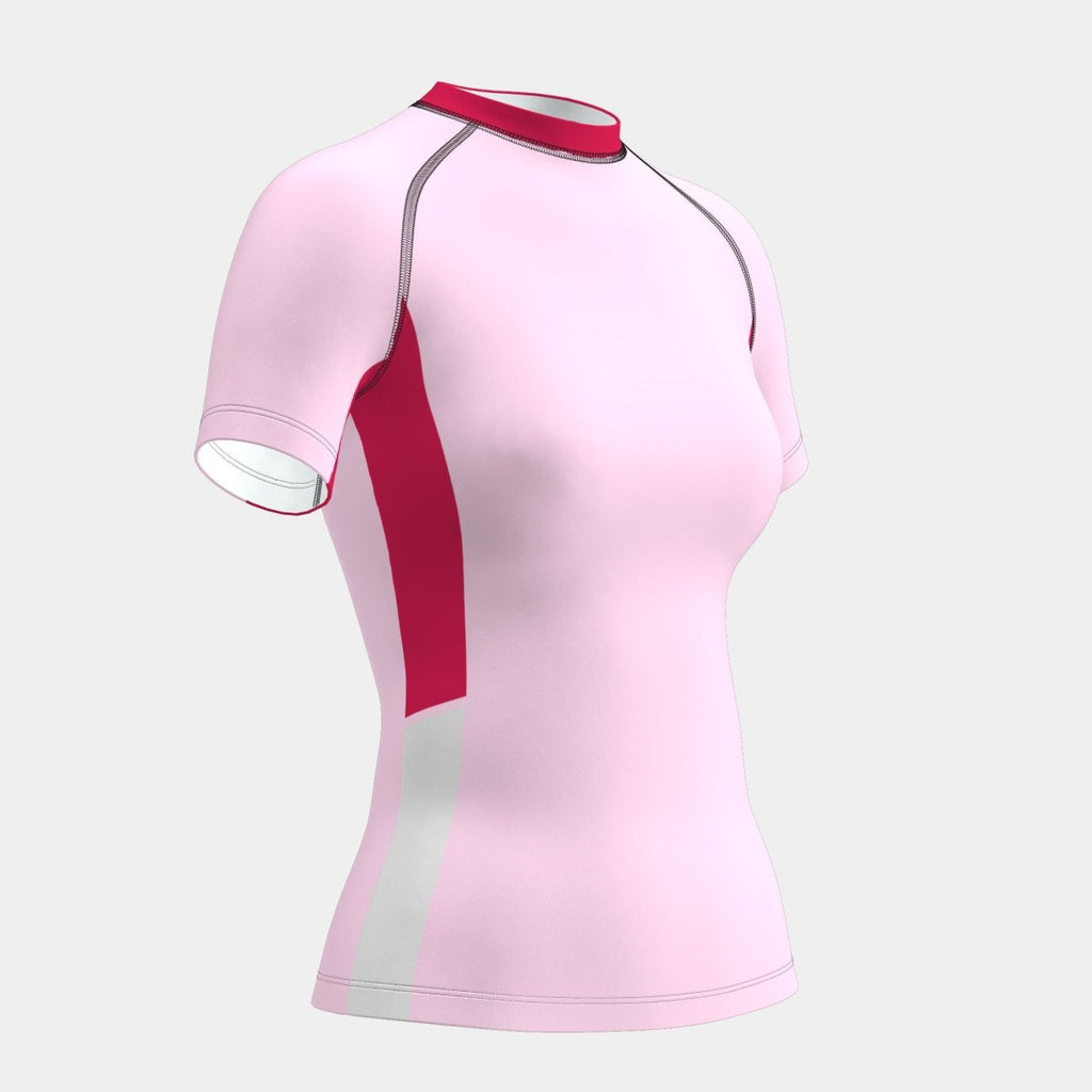 Design 9 Women's Rash Guard Short Sleeve - Kit Designer