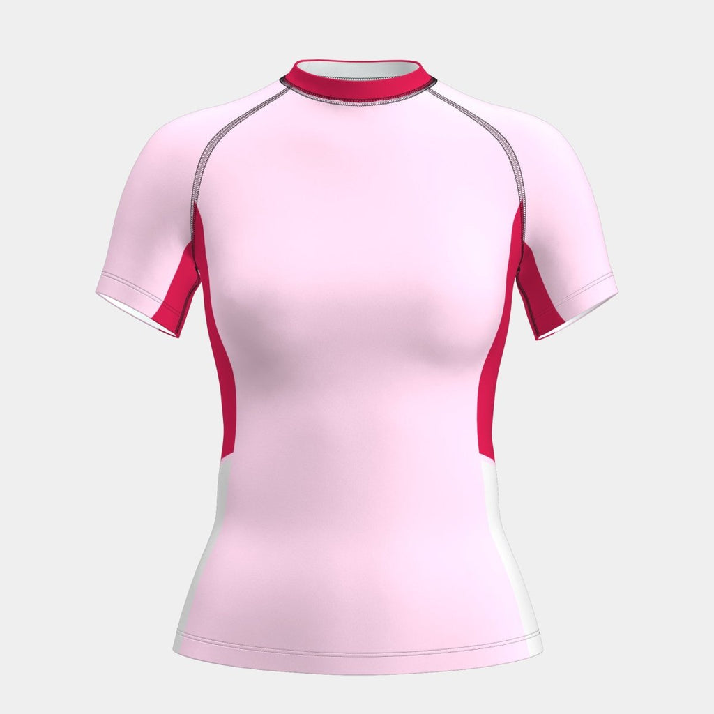 Design 9 Women's Rash Guard Short Sleeve - Kit Designer