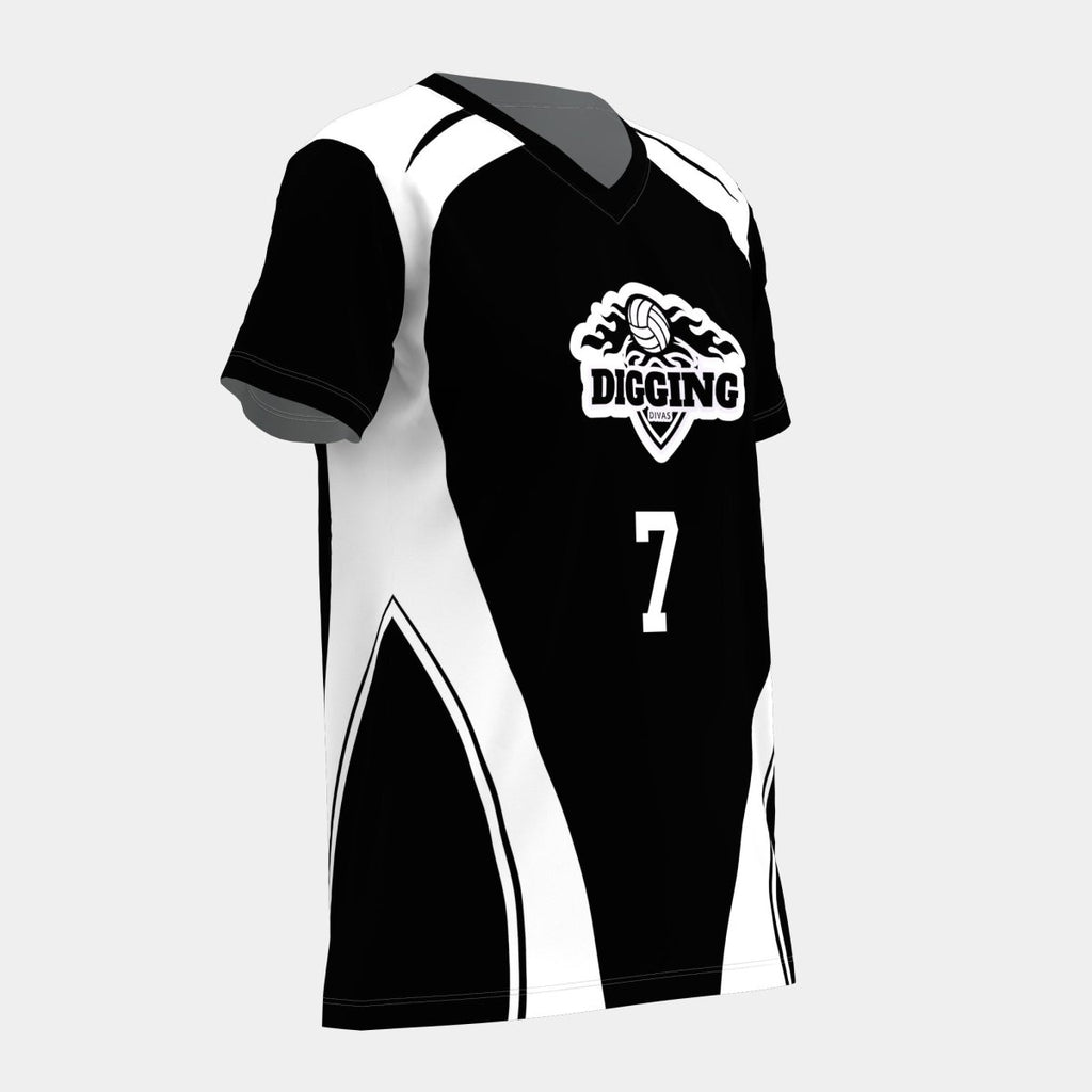 Digging Divas Volleyball Jersey - Kit Designer
