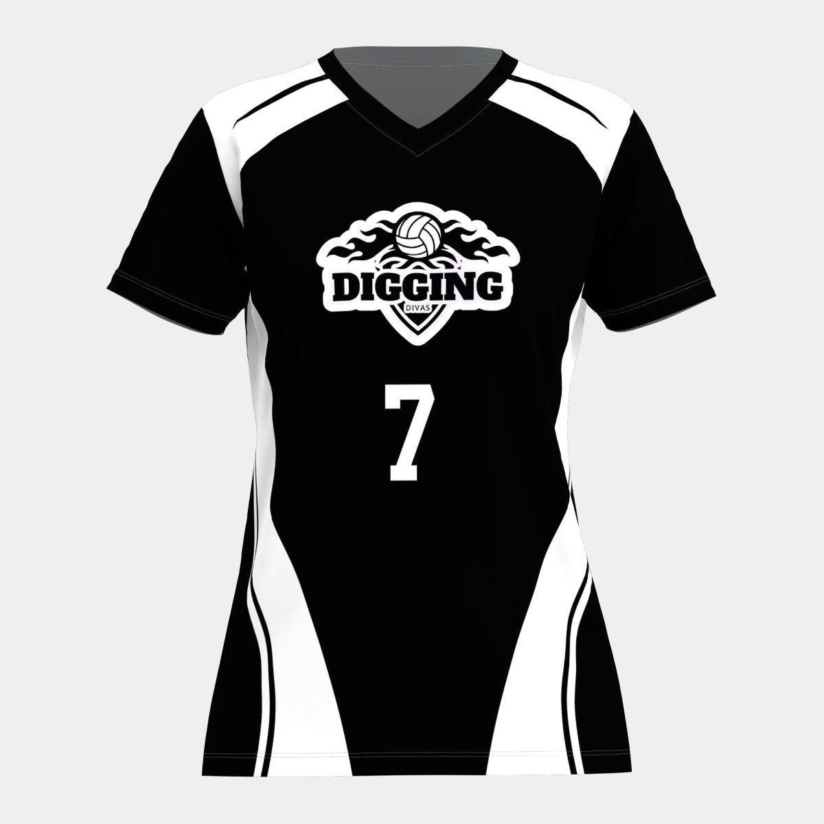 Custom Women's Volleyball Shirts Design Digging Divas – Kit