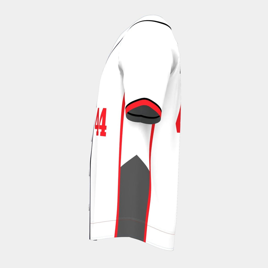 Dolphins Baseball Jersey with Piping - Kit Designer