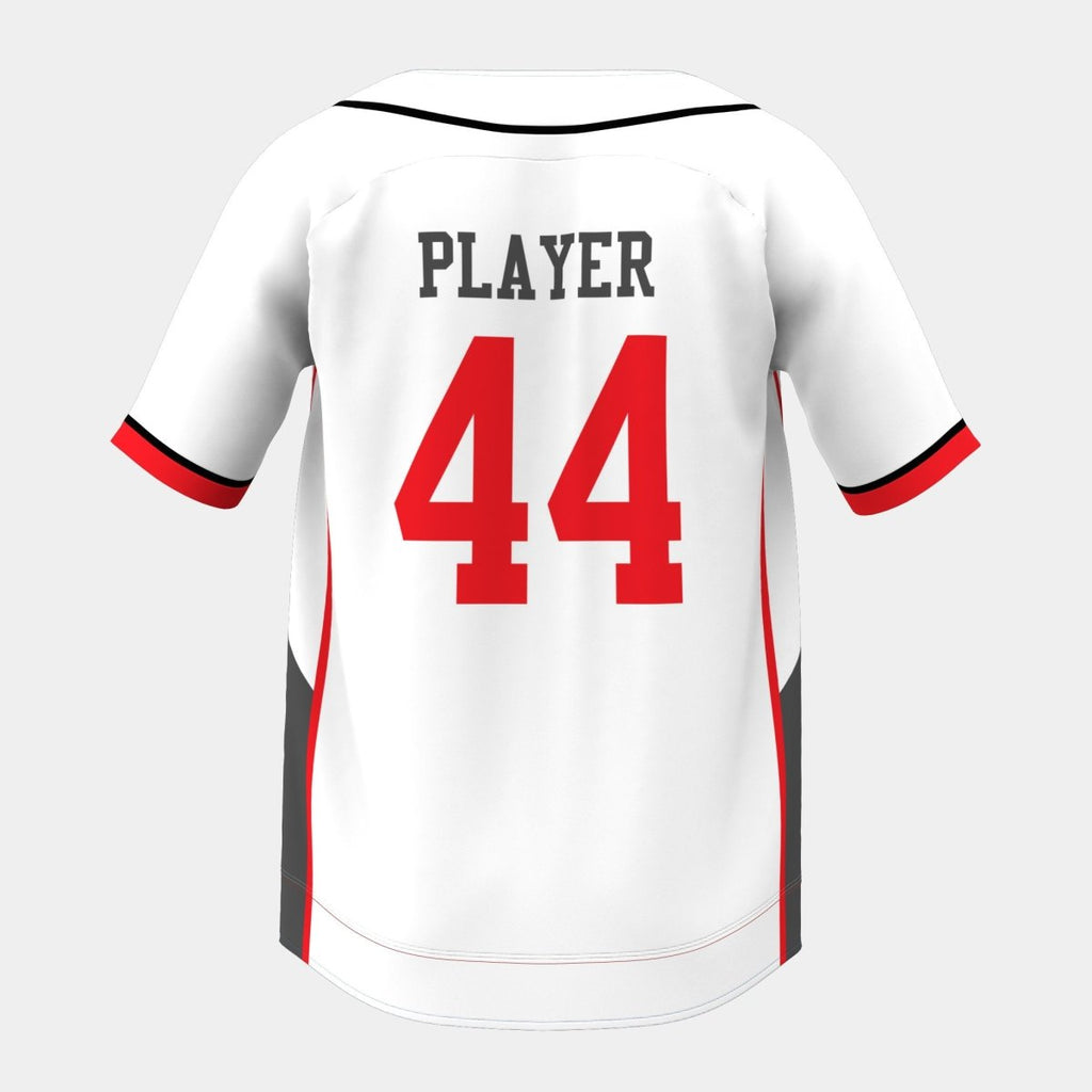 Dolphins Baseball Jersey with Piping - Kit Designer