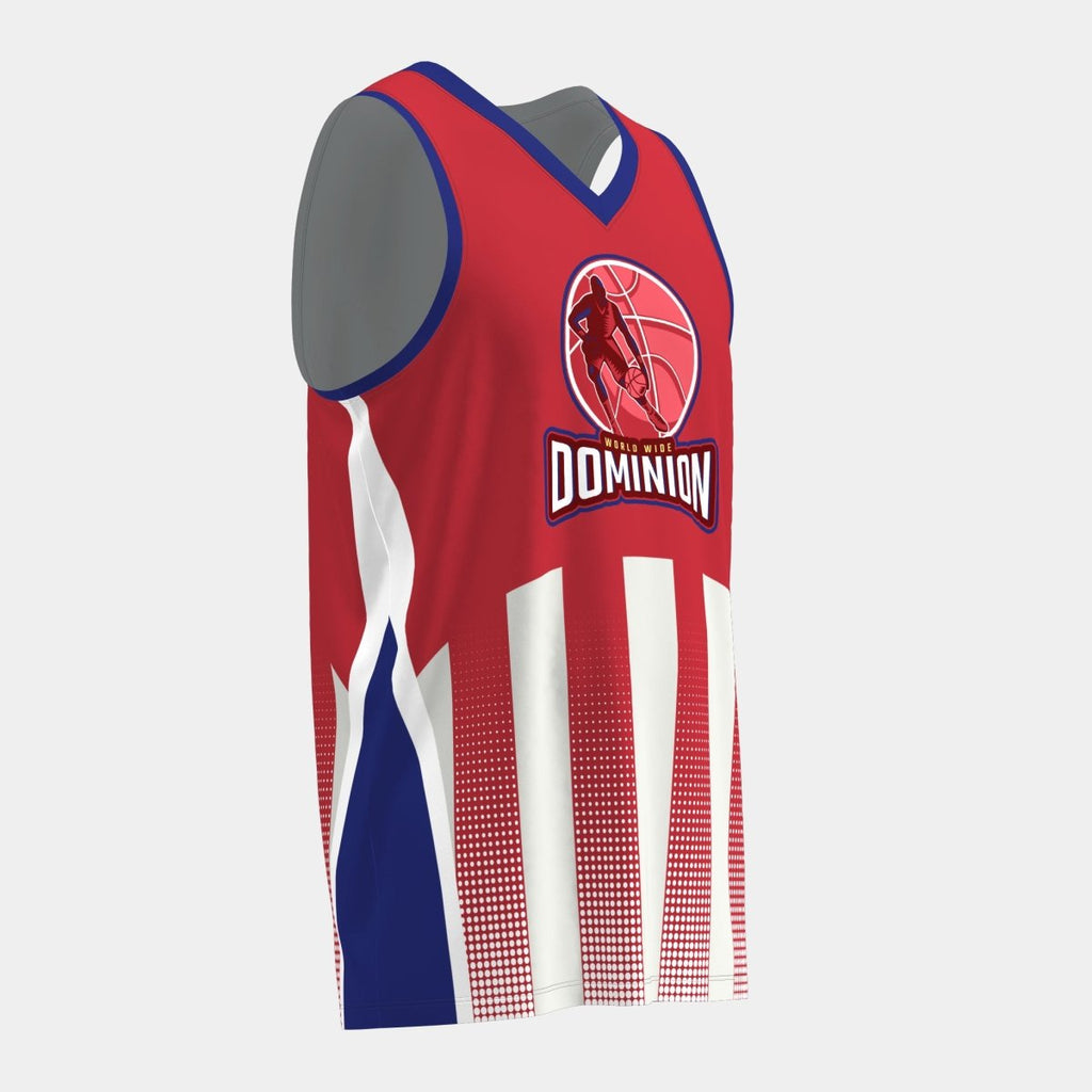 Dominion Customized Basketball Jersey - Kit Designer