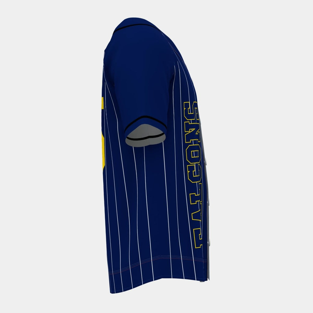 Falcons Baseball Jersey with Piping - Kit Designer