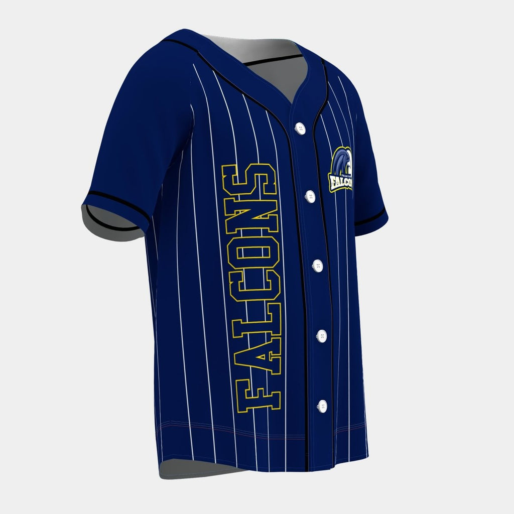 Falcons Baseball Jersey with Piping - Kit Designer