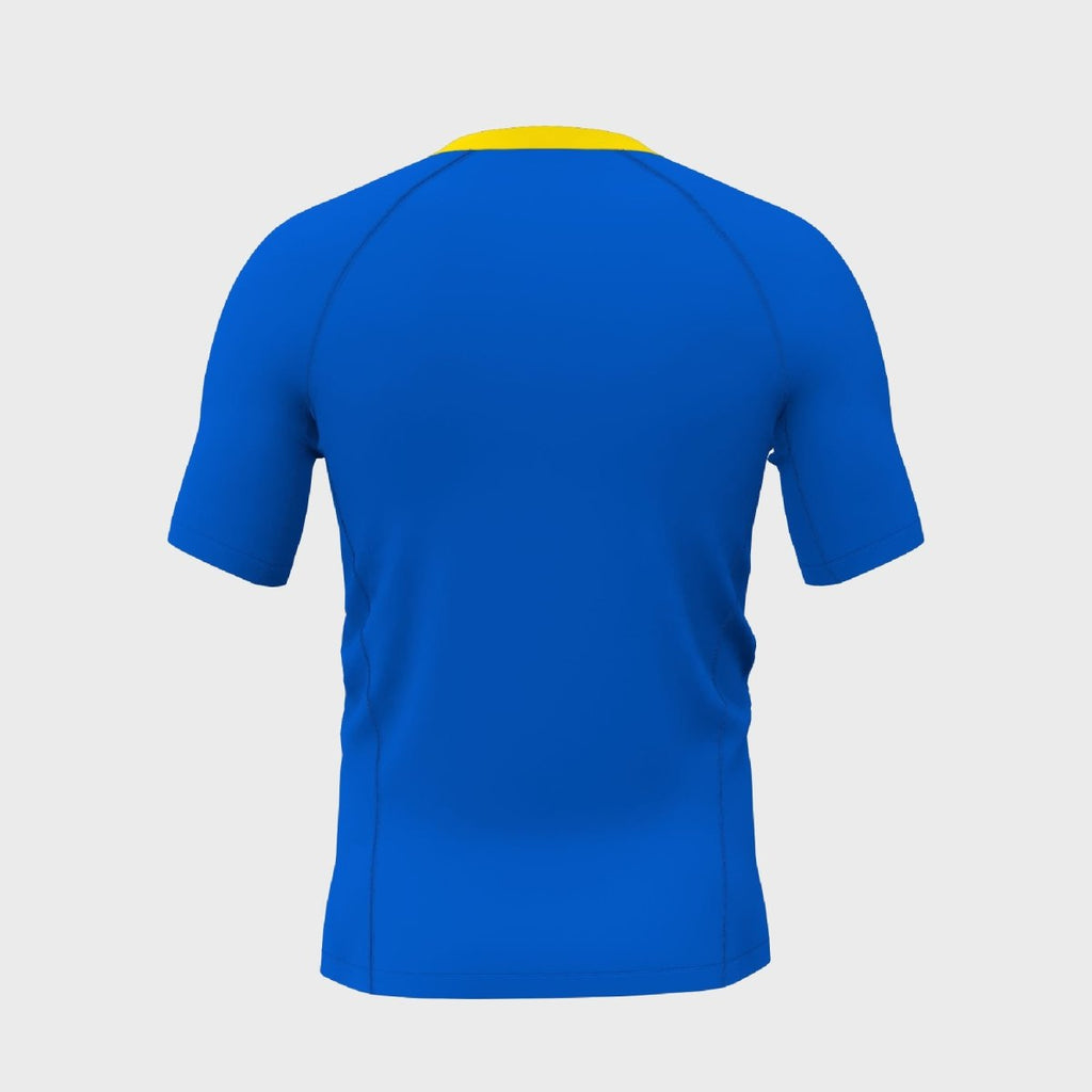 Fitted Short Sleeve Rashguard with Side Panel - Kit Designer