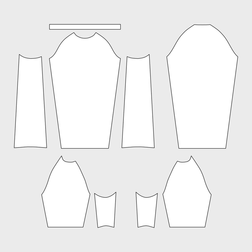 Fitted Short Sleeve Rashguard with Side Panel Pattern (MMASL - 027) - Kit Designer