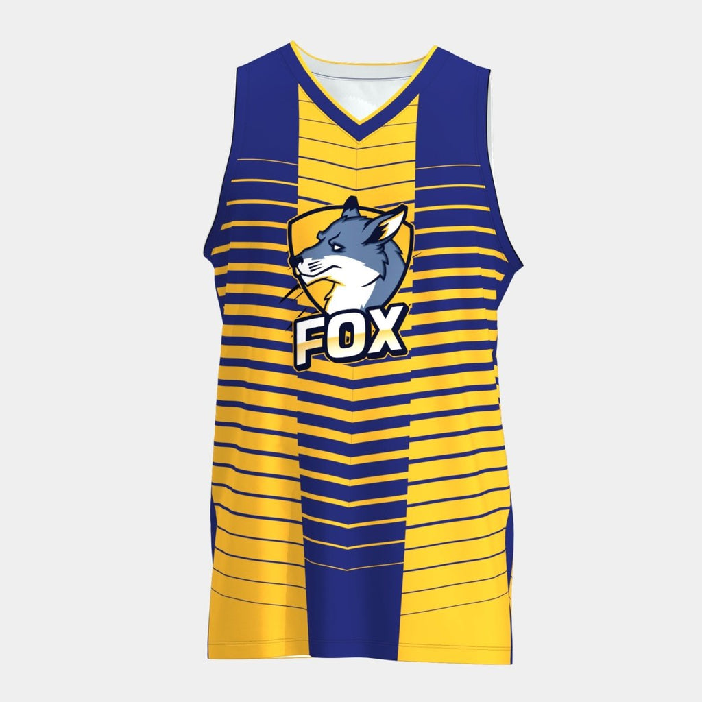 Fox Basketball Jersey - Kit Designer