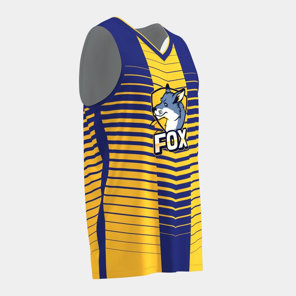 Fox Basketball Jersey - Kit Designer
