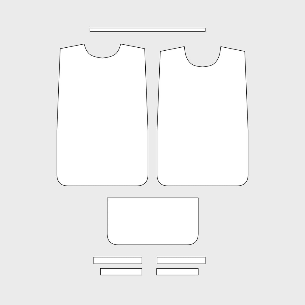 Golf Caddie Bib (GCBIB) - Kit Designer