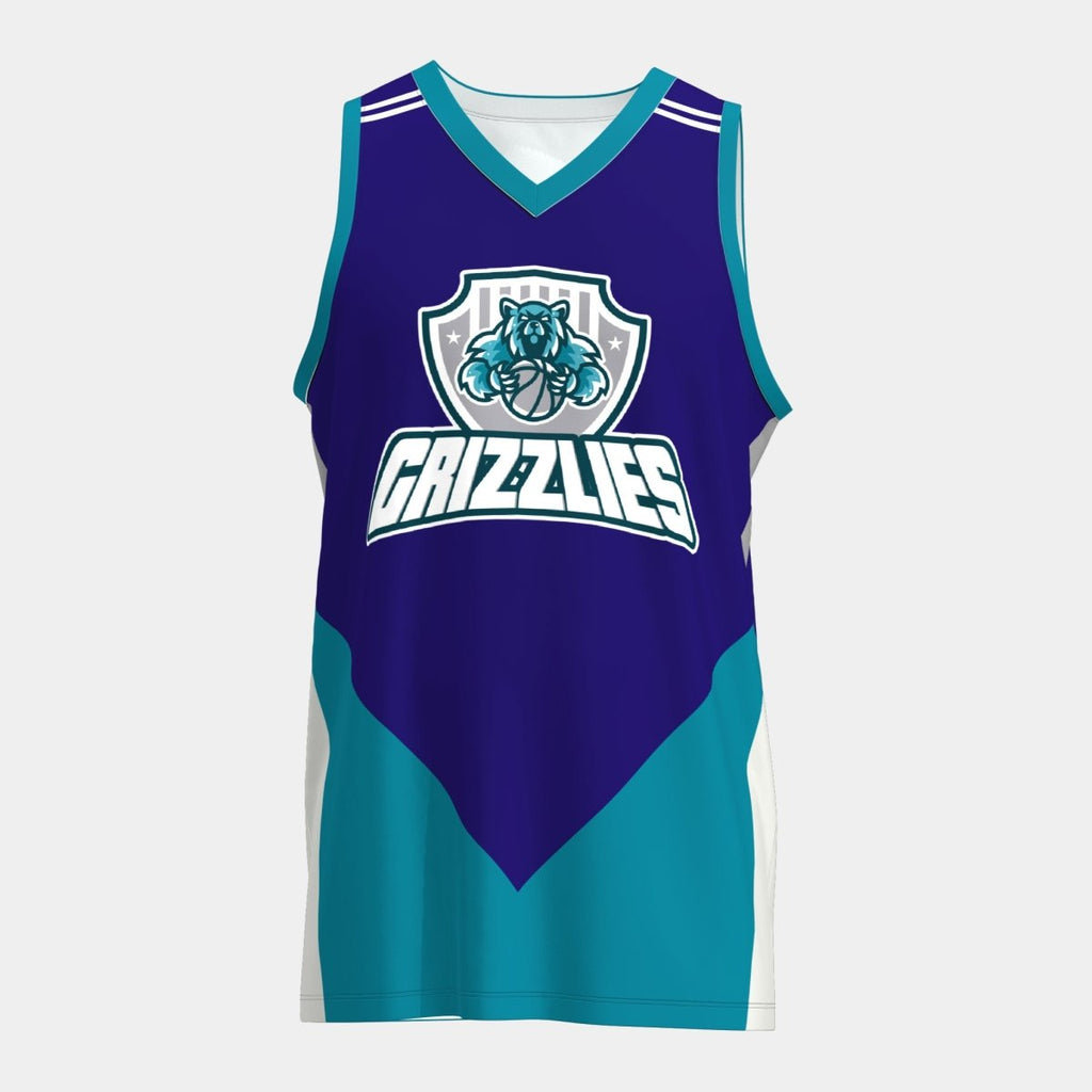 Grizzlies Basketball Jersey - Kit Designer
