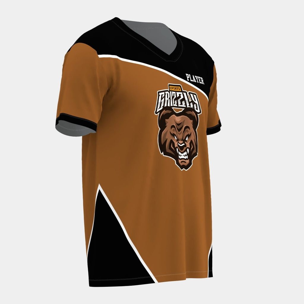 Grizzly Esports Overlap V - neck - Kit Designer