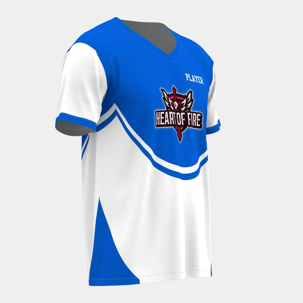 Heart of Fire Overlap V - neck - Kit Designer