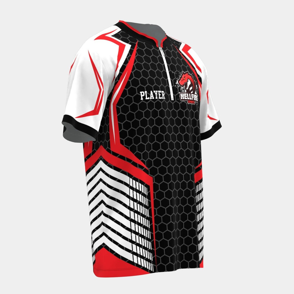 Hellfire Esports Chinese Collar Tee - Kit Designer