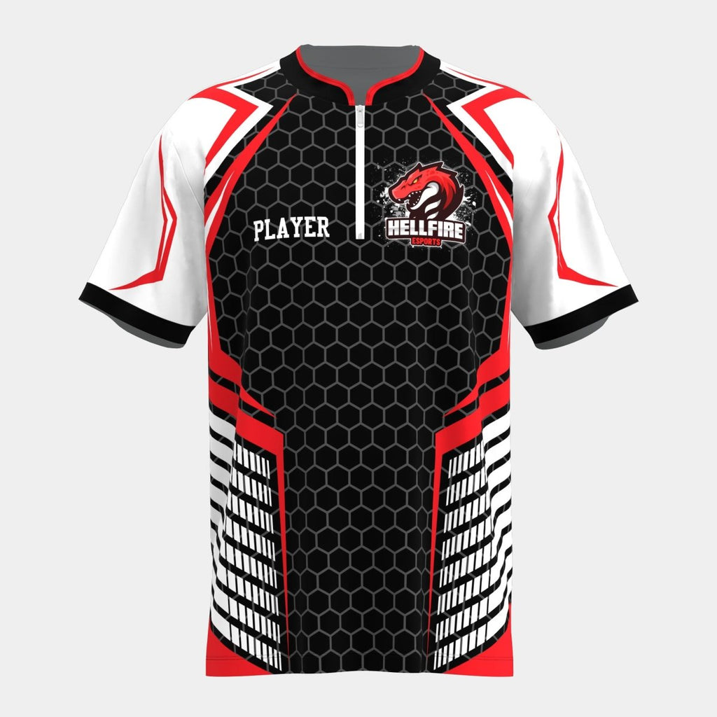 Hellfire Esports Chinese Collar Tee - Kit Designer