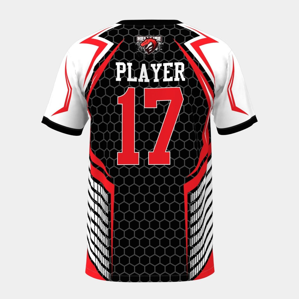 Hellfire Esports Overlap V - neck - Kit Designer