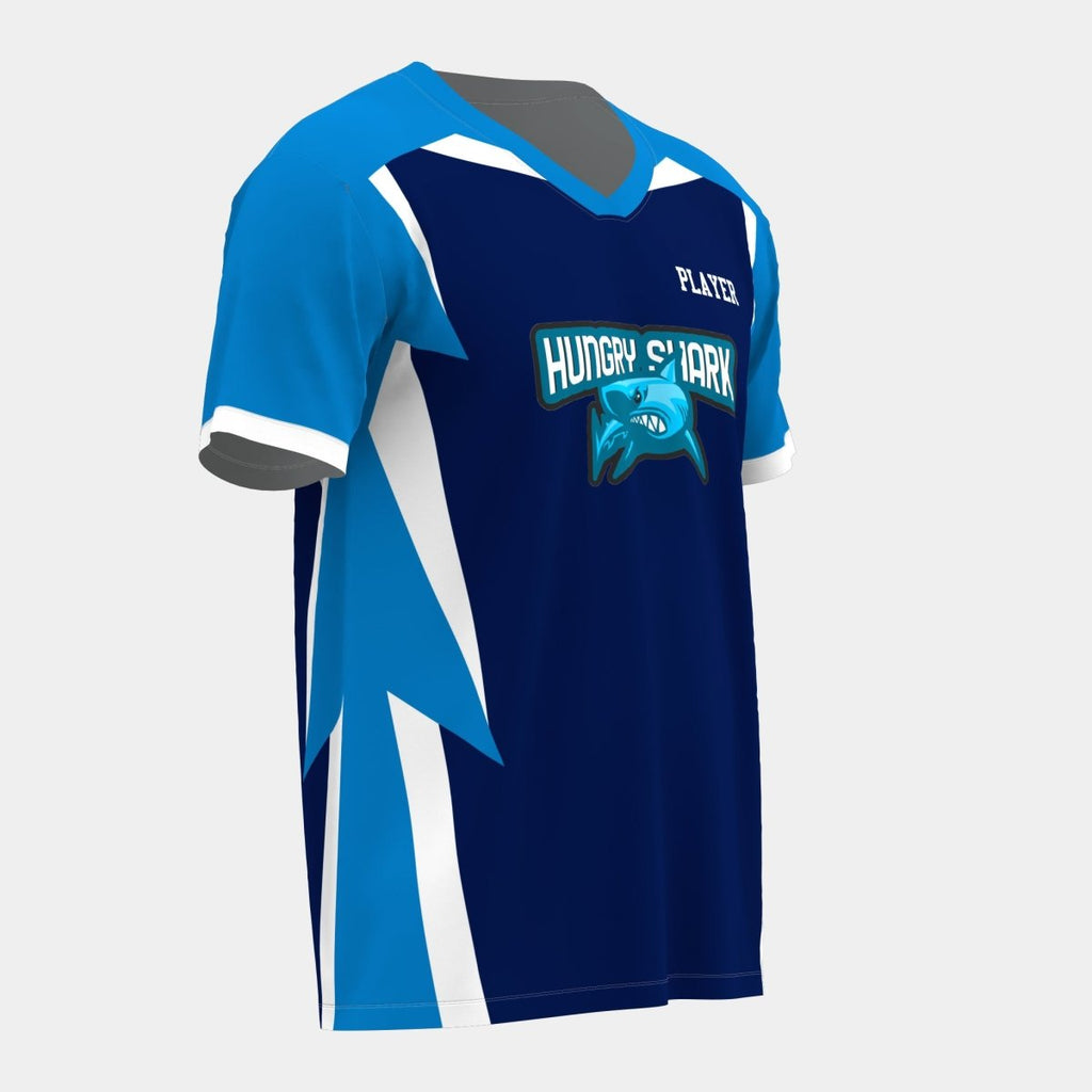 Hungry Shark Overlap V - neck - Kit Designer