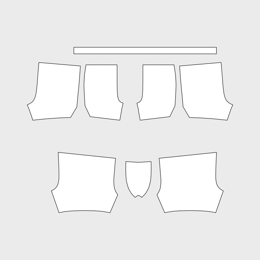 Kids 2 - in - 1 Shorts (Y2in1 - 007) - Kit Designer
