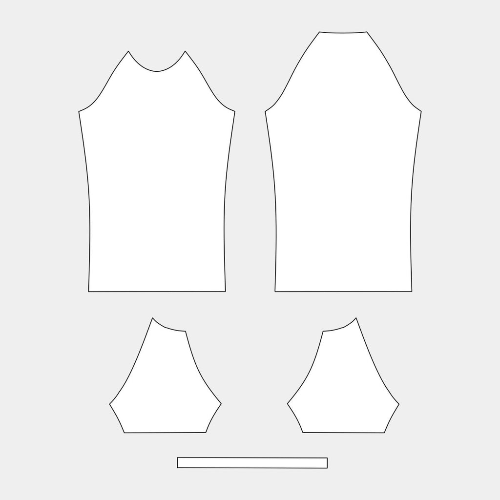 Kids Rash Guard: Short Sleeve Pattern (K - 09 - RASH GUARD) - Kit Designer