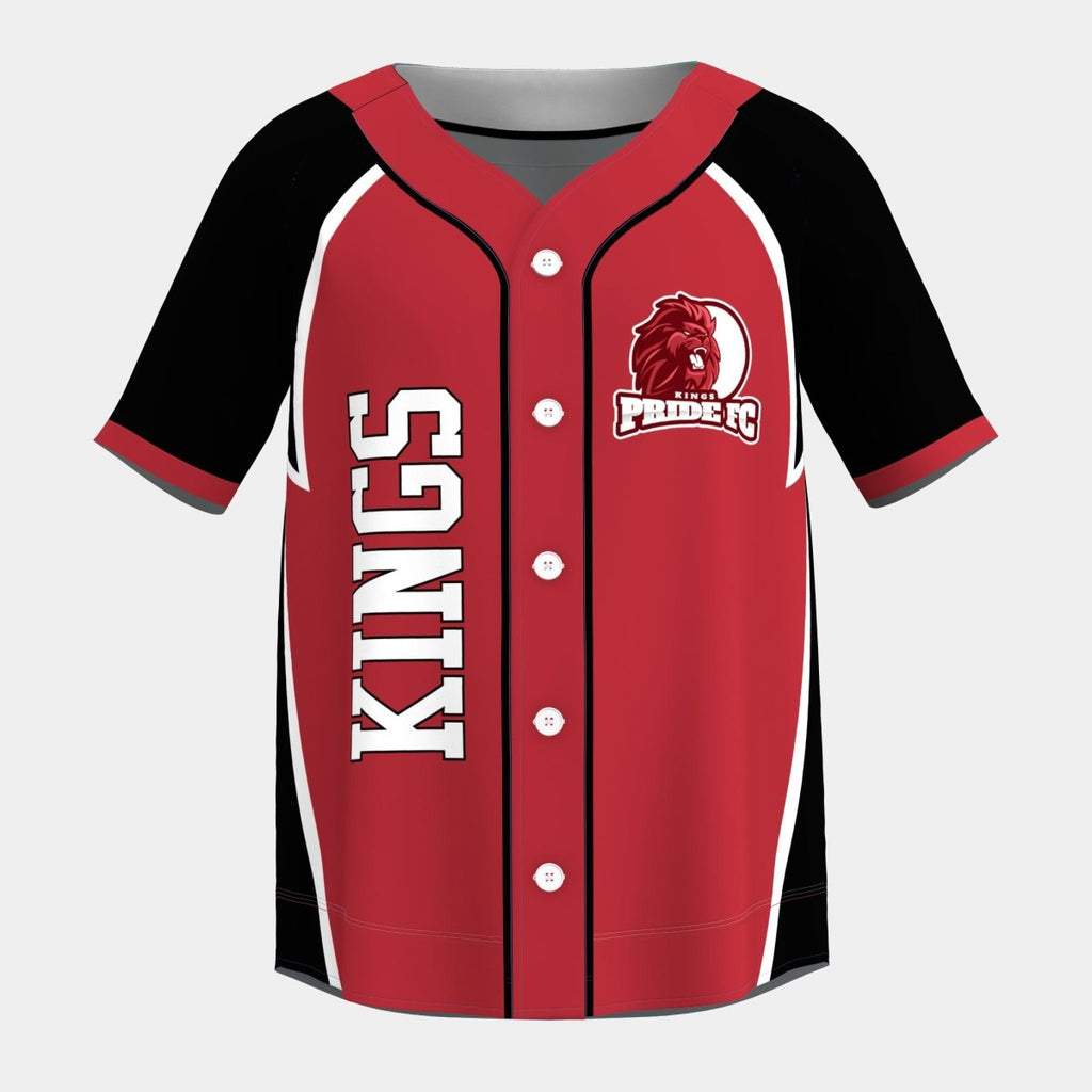 Kings Baseball Jersey with Piping - Kit Designer