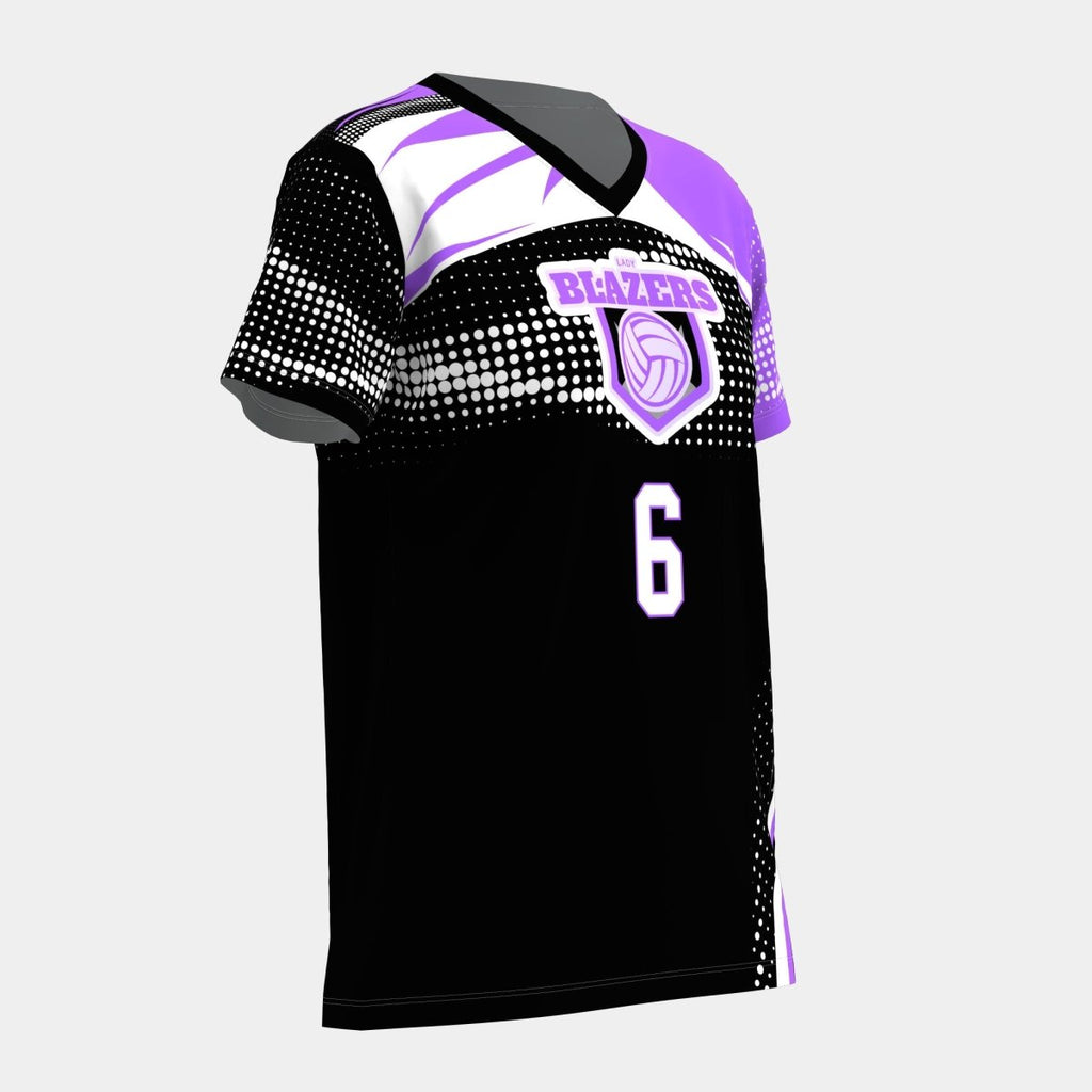 Lady Blazers Volleyball Jersey - Kit Designer