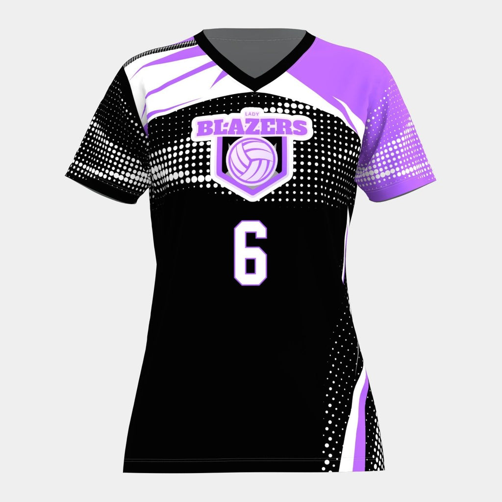 Lady Blazers Volleyball Jersey - Kit Designer