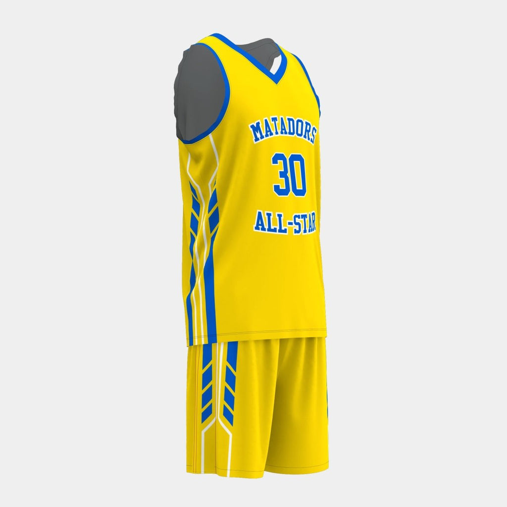 Matadors All - Star Basketball Jersey Set - Kit Designer