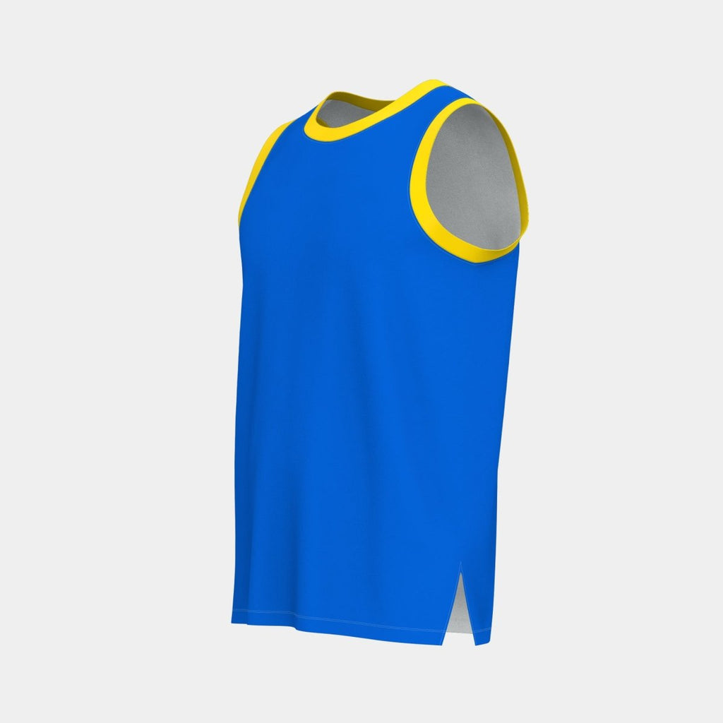 Men's Basketball Jersey with Side Slit (Asian Size) - Kit Designer