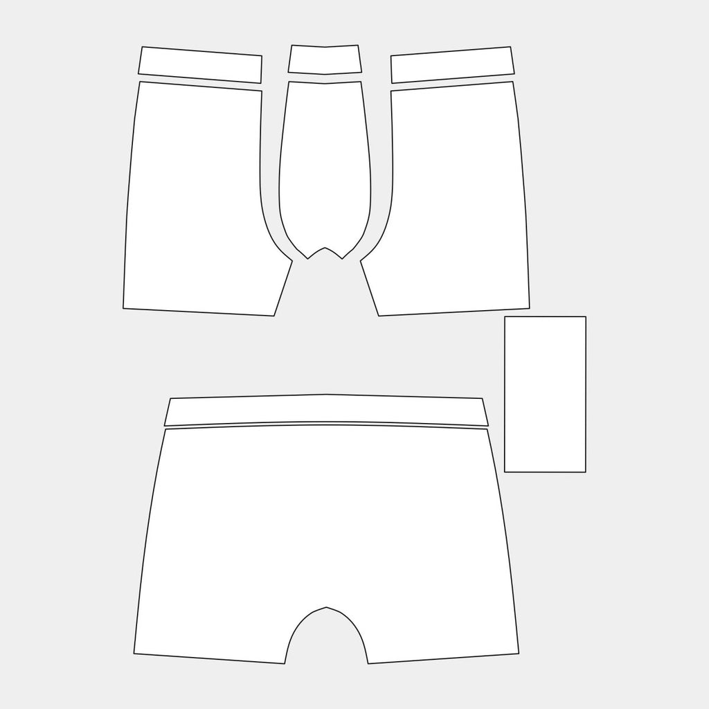 Men's Boxer Briefs Pattern (TC170 - MBB) - Kit Designer