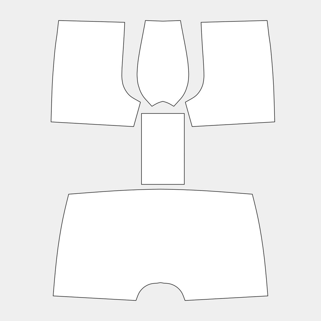 Men's Boxers Brief - Asian Size Pattern (UNIQ - 02AS MBB) - Kit Designer