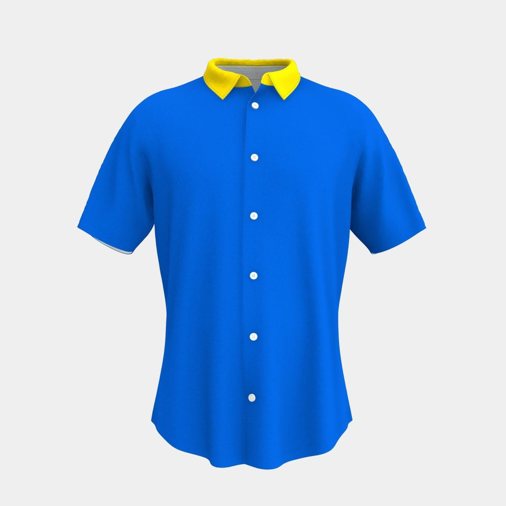 Men's Button Up Polo Shirt - Kit Designer