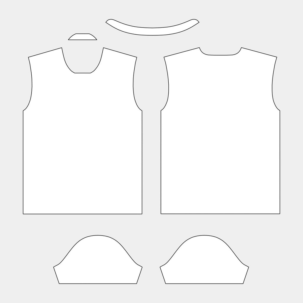 Men's Chinese Collar Esports Jersey - Asian Size Pattern (CCST 1A RV) - Kit Designer