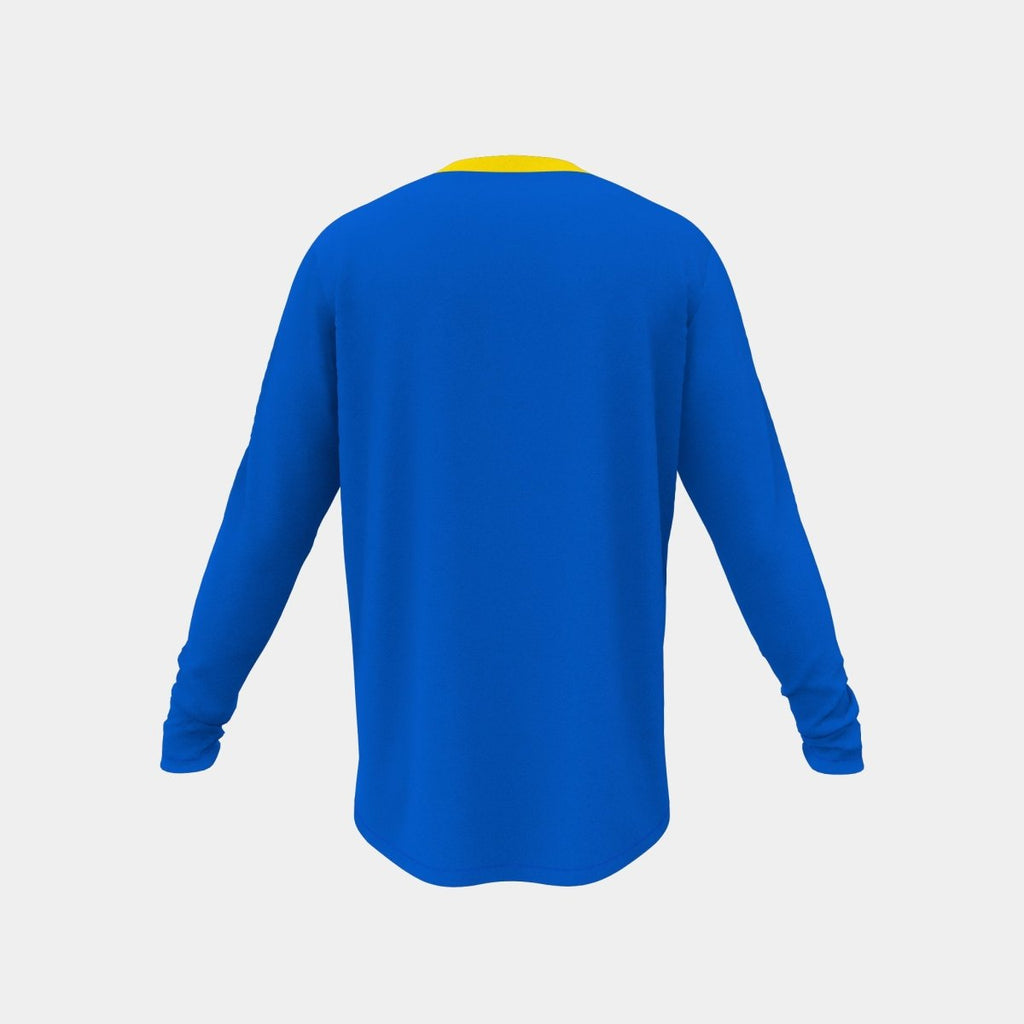Men's Crew Neck Long Sleeve Shirt with Scoop Back - Kit Designer