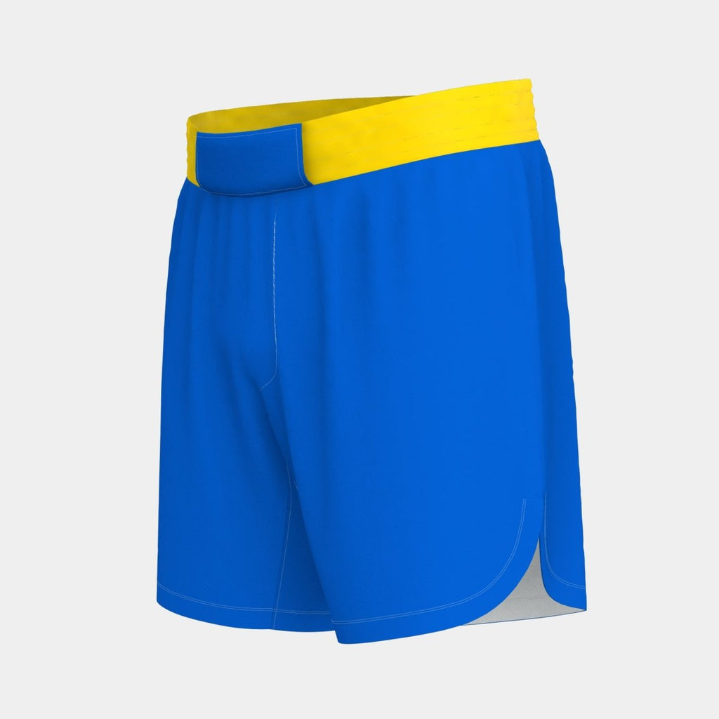 Men's Grappling Shorts with Curved Slit - Kit Designer